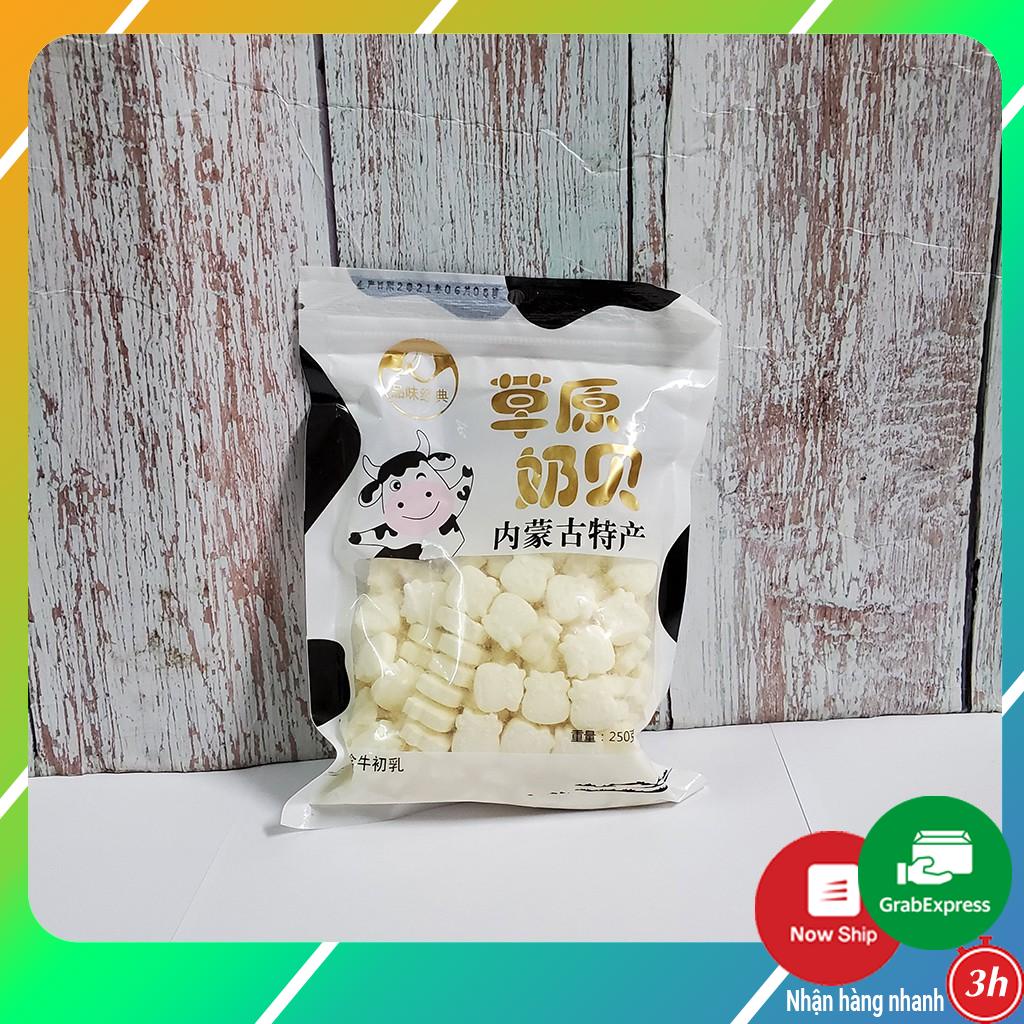 Kẹo Sữa Bò nén gói 200g Đồ ăn vặt cô nương béo