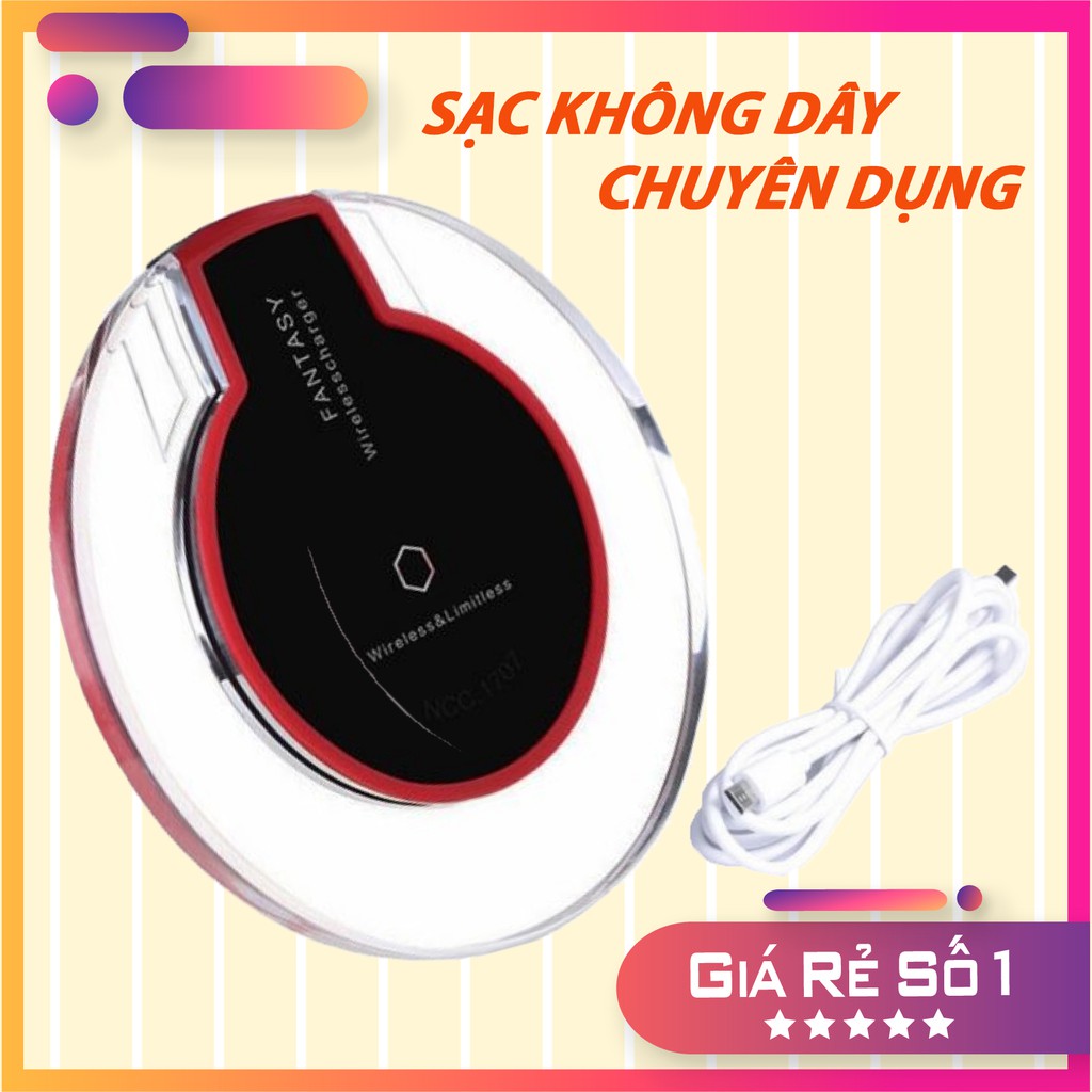 Đế sạc | SẠC KHÔNG DÂY FANTASY CHUẨN Qi CHUYÊN DỤNG | THIẾT KẾ HIỆN ĐẠI - ĐƠN GIẢN