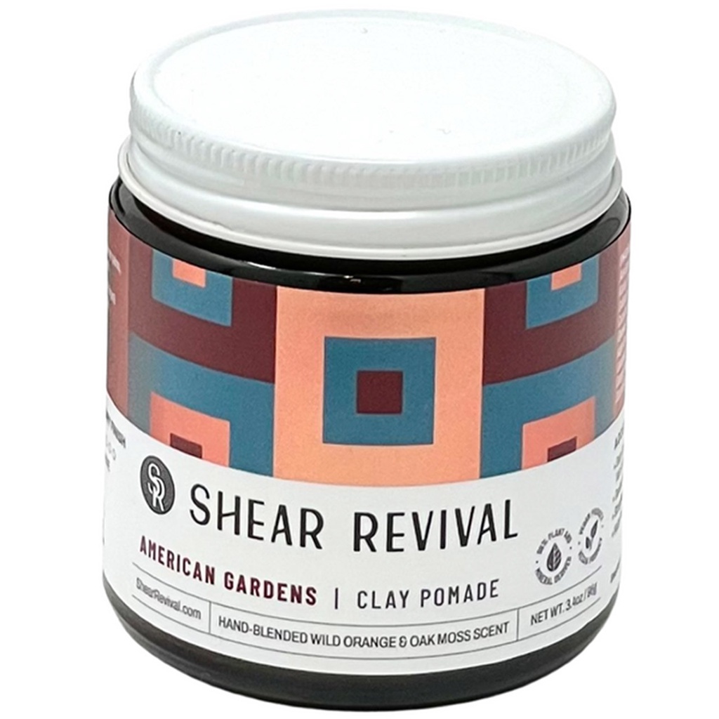 Sáp vuốt tóc Shear Revival American Gardens Clay Pomade 100ml
