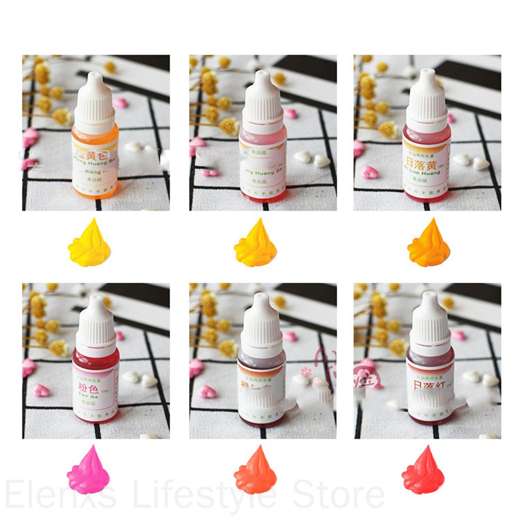 Màu nhuộm thực phẩm dùng để làm bánh macaron an toàn chất lượng cao 10ml