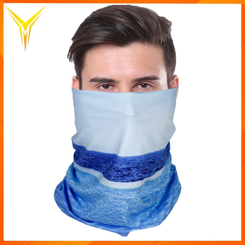 Khăn ống khẩu trang đa năng hoạ tiết đi phượt, đi xe máy