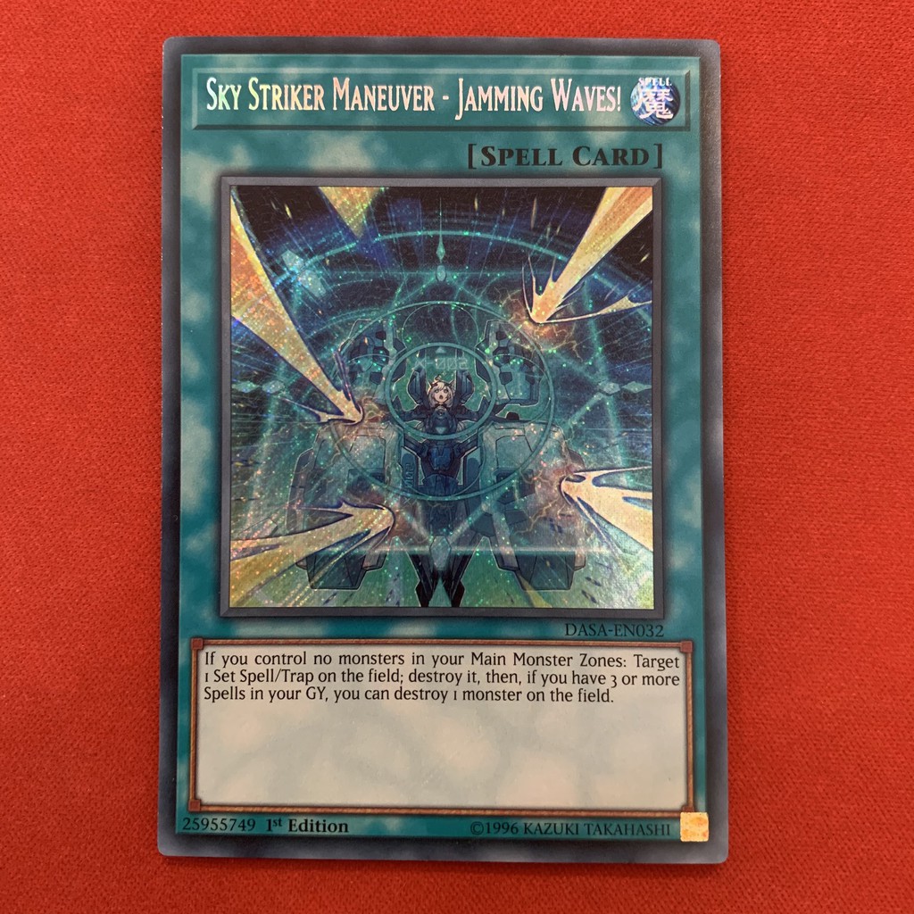 [EN-JP][Thẻ Bài Yugioh Chính Hãng] Sky Striker Maneuver - Jamming Waves!