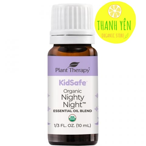 Tinh Dầu Bé Ngủ Ngon Hữu Cơ Plant Therapy - Organic Nighty Night 10ml