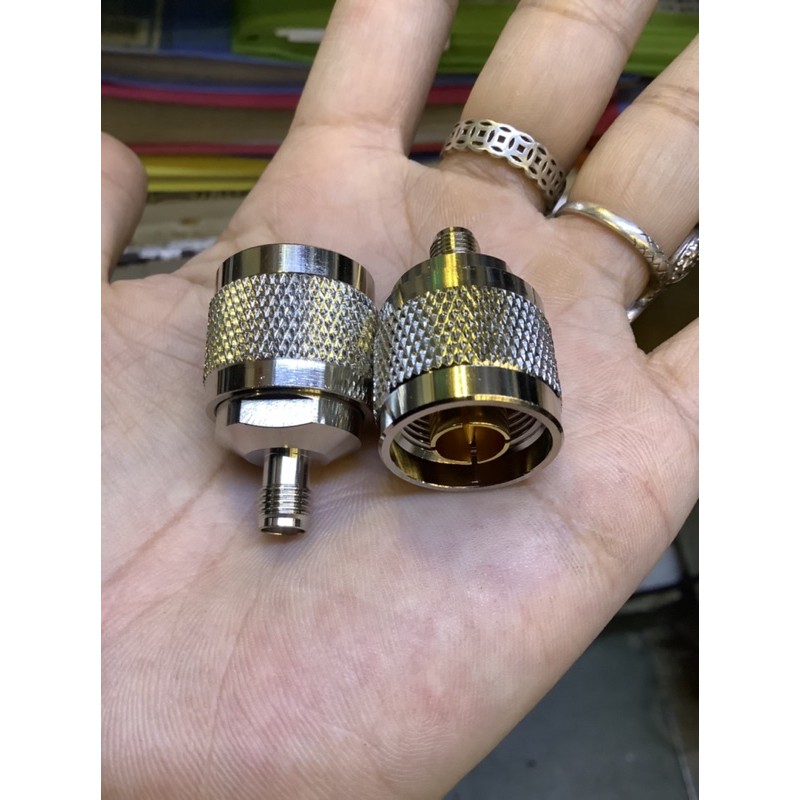 Jack chuyển N đực  sang SMA cái kim cái