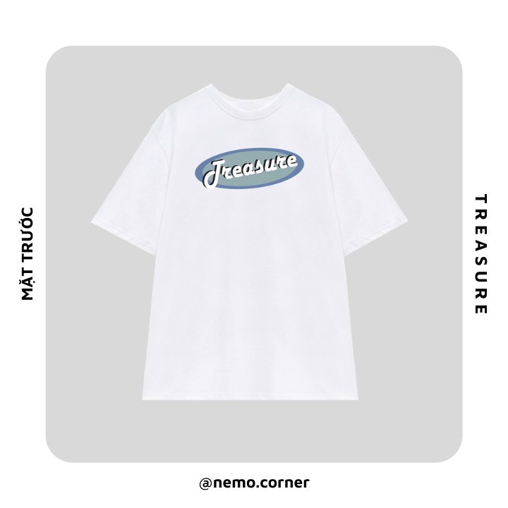 Áo Thun In Hình Chữ Treasure