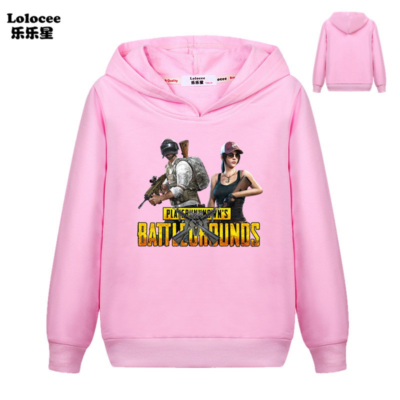 Áo Hoodie Thời Trang 2019 Phong Cách Game Pubg Cho Bé Trai