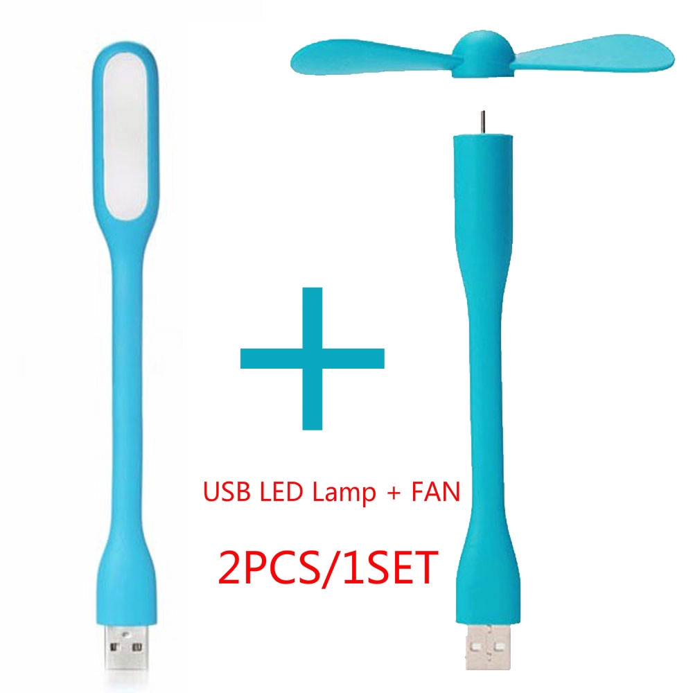 Bộ quạt mini có đèn LED
