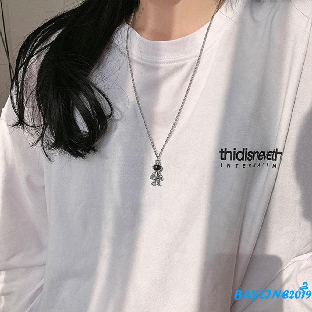 Vòng cổ hợp kim mặt hình phi hành gia thời trang cho nam nữ