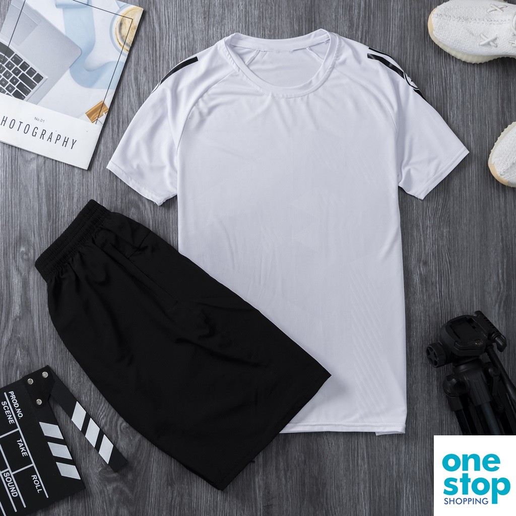 Sét bộ cổ tròn thời trang nam One29, phom 40-80kg oneshop | BigBuy360 - bigbuy360.vn