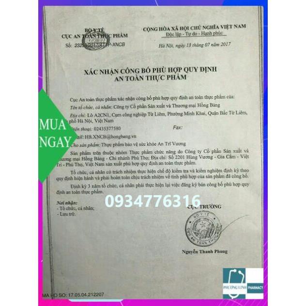 AN TRĨ VƯƠNG HỘP 30 VIÊN