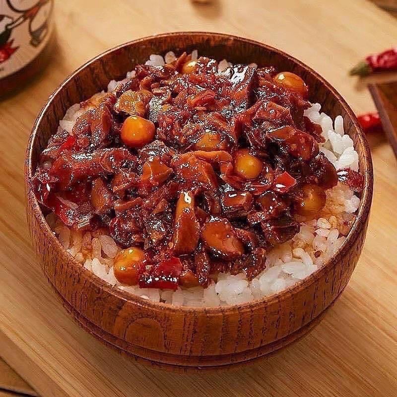 [Mã 77FMCGSALE1 giảm 10% đơn 250K] [SẴN] Sốt bò trộn cơm thần thánh- hộp 250g | BigBuy360 - bigbuy360.vn