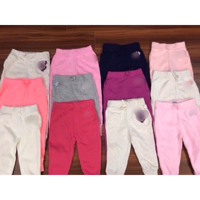 Quần nỉ Jogger bé gái Baby Gappp