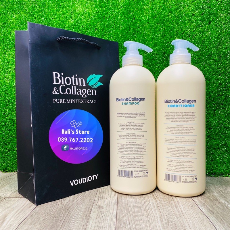 CẶP GỘI XẢ BIOTIN COLLAGEN 1000ML