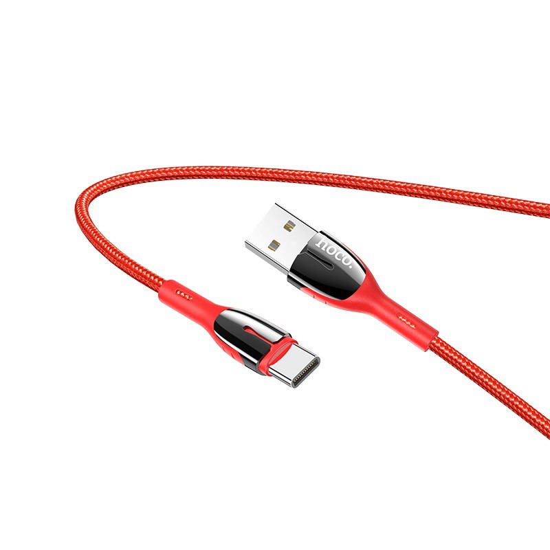 Cáp Sạc TYPE C Hoco U89 Cho Android Dây Dù 1.2M - BH 1 Năm Chính Hãng  - Hưng Long PC