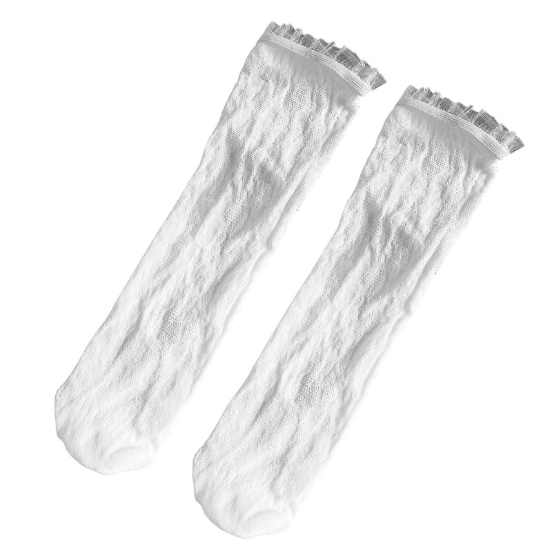 Xixi Vớ Ren Hoa Dài Tới Gối Phong Cách Lolita Ngọt Ngào Cho Nữ