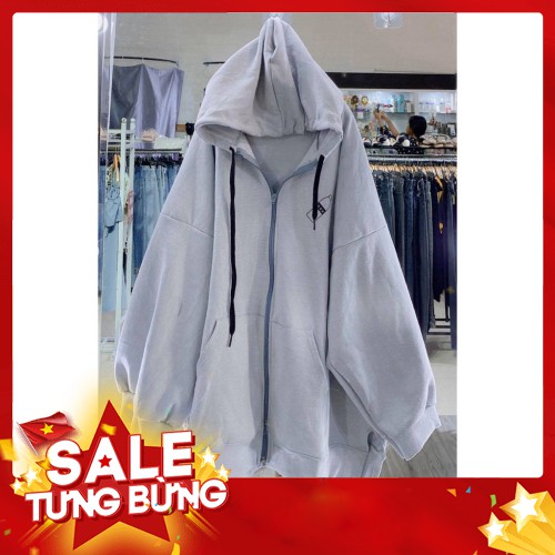 -HÀNG NHẬP KHẨU Áo Hoodie XXX Form Rộng Nữ 🌸 Áo khoác nỉ xẻ tà bigsize màu Đen | Be | Xám Ulzzang HOT 🌸 Liên hệ mua h