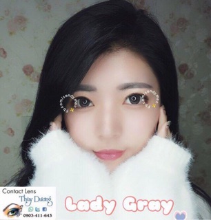 [Kính Áp Tròng] Lady Gray
