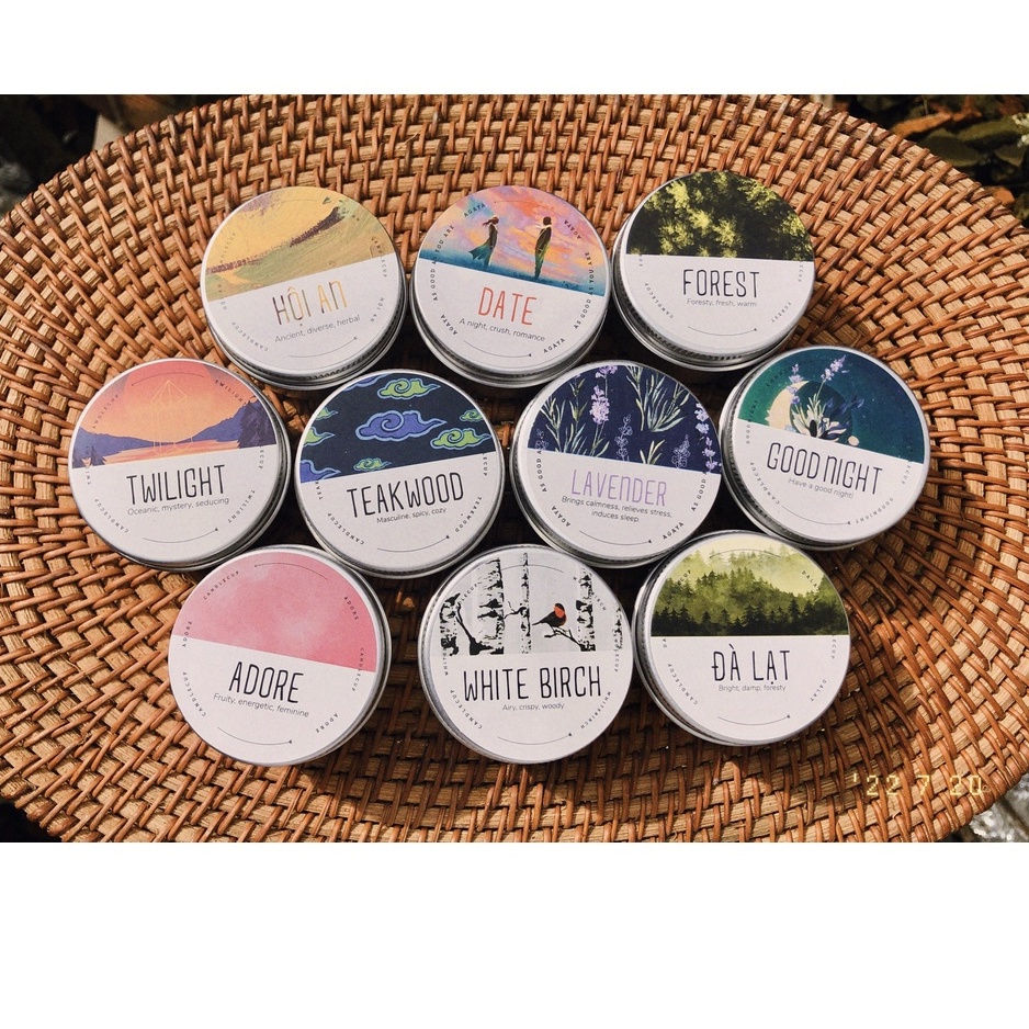 Nến Thơm Size Mini Candle Cup/AGAYA |Thiên Nhiên | An Toàn | Không Khói