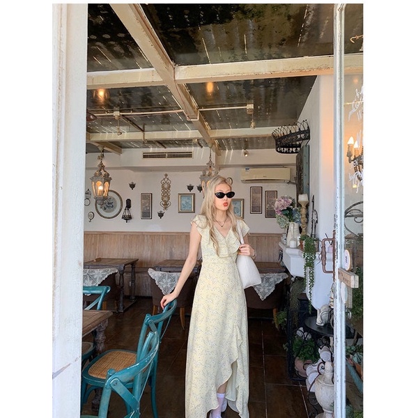 VÁY DÁNG DÀI XẺ TÀ