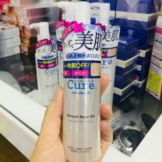 Tẩy da chết (tẩy tế bào chết) Cure Natural Aqua Gel Nhật Bản 250g