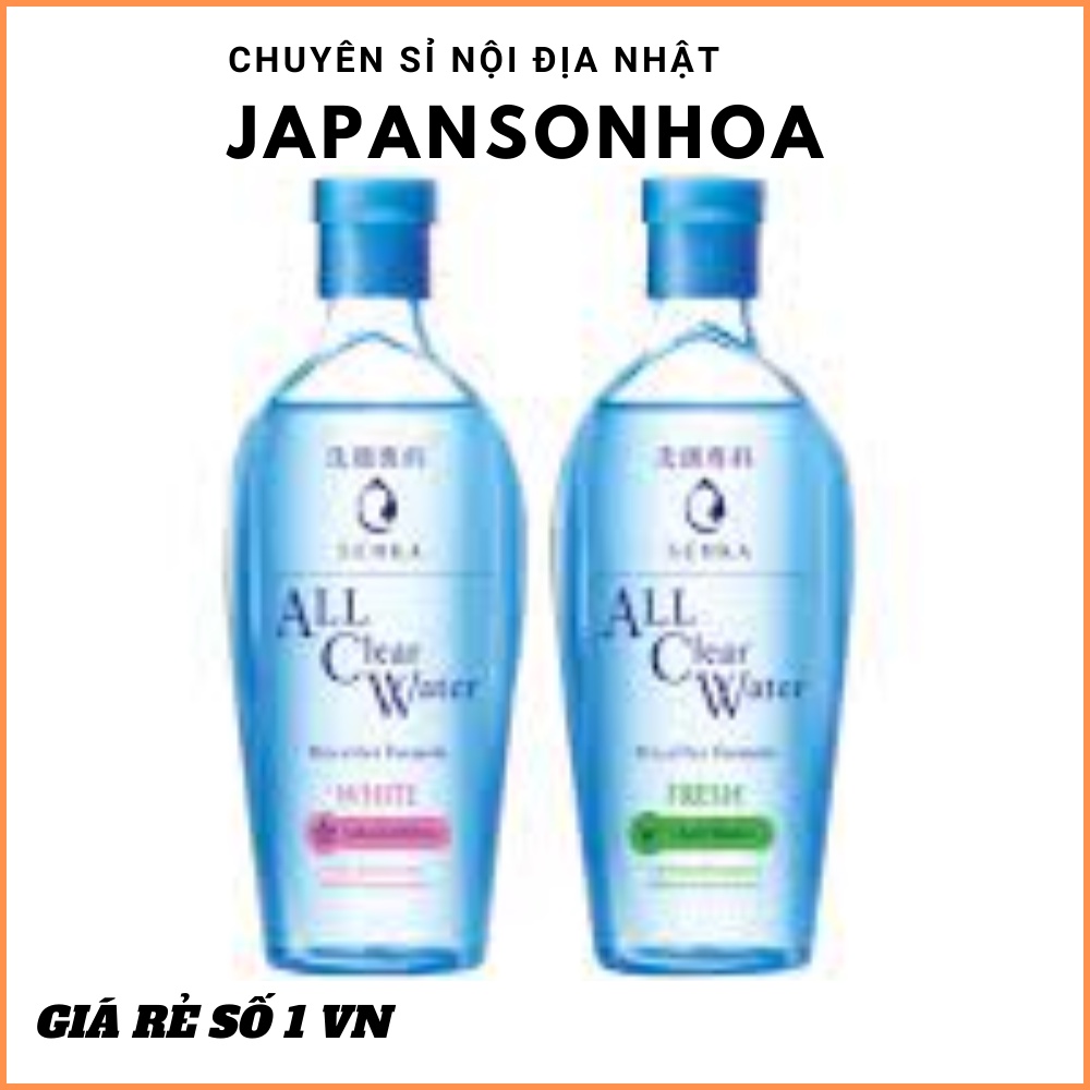Nước Tẩy Trang SENKA Tươi Mát Da All Clear Water Fresh Anti Shine 230ml