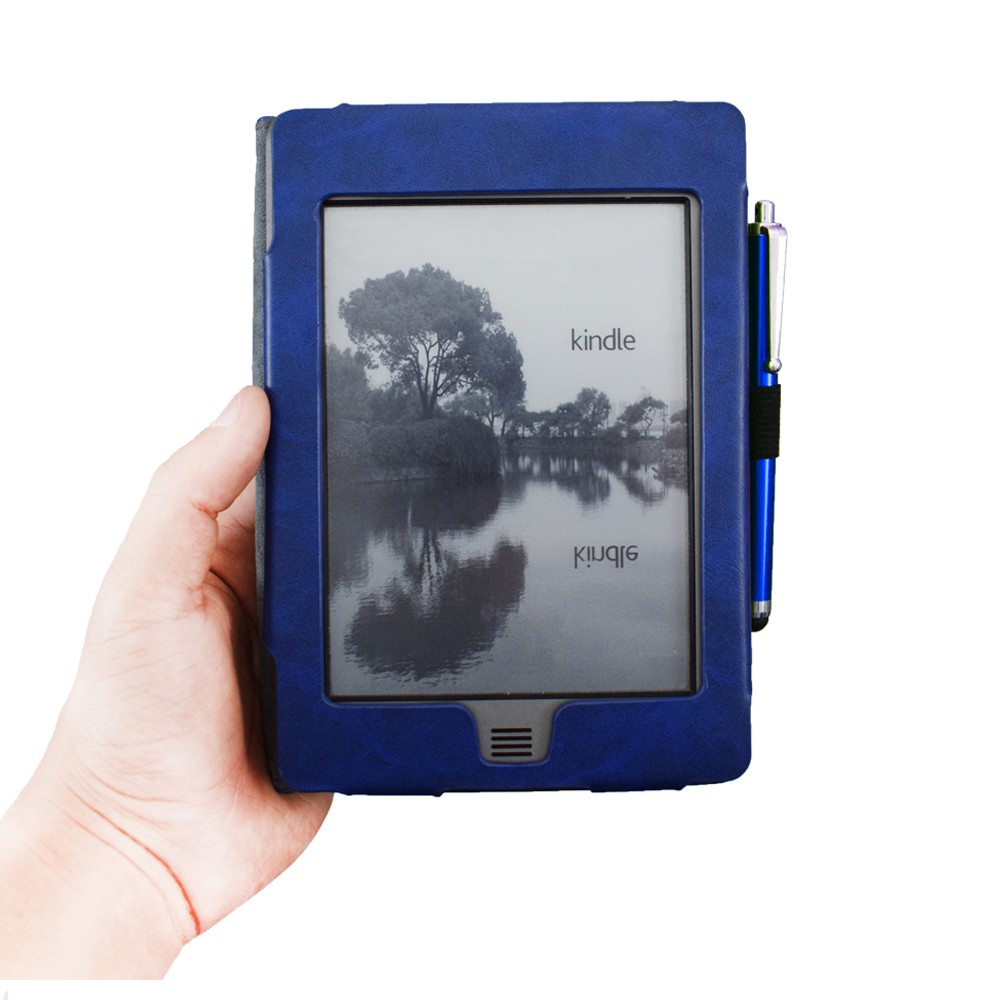 Bao da máy đọc sách điện tử PU thời trang cho Amazon Kindle Touch 2012