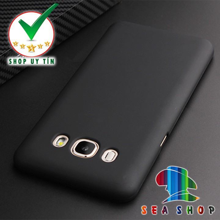 Ốp lưng Samsung Galaxy J5 2016 - J510 Nhựa dẻo - đen - Kính cường lực