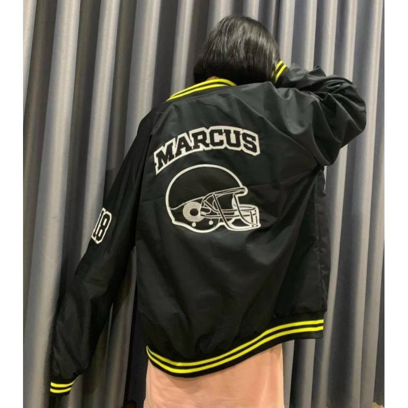 Áo khoác bóng chày nam nữ in hoạ tiết