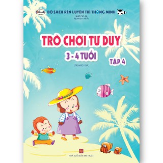 Sách thiếu nhi - TRÒ CHƠI TƯ DUY 3-4 tuổi (tập 4)