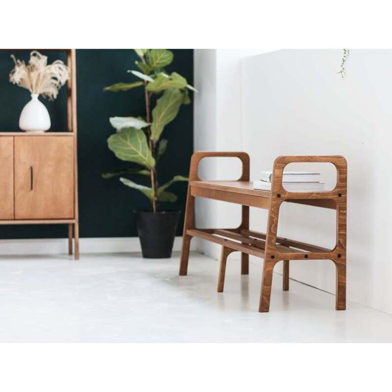 Ghế băng dài PLYWO.BECHA -002 | D150 x R37 x C64cm | Ghế phòng khách | Ghế phòng ăn