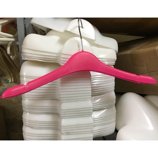 Móc Áo 100 Chiếc Người Lớn Nữ Vai To NHỰA DẺO HỒNG