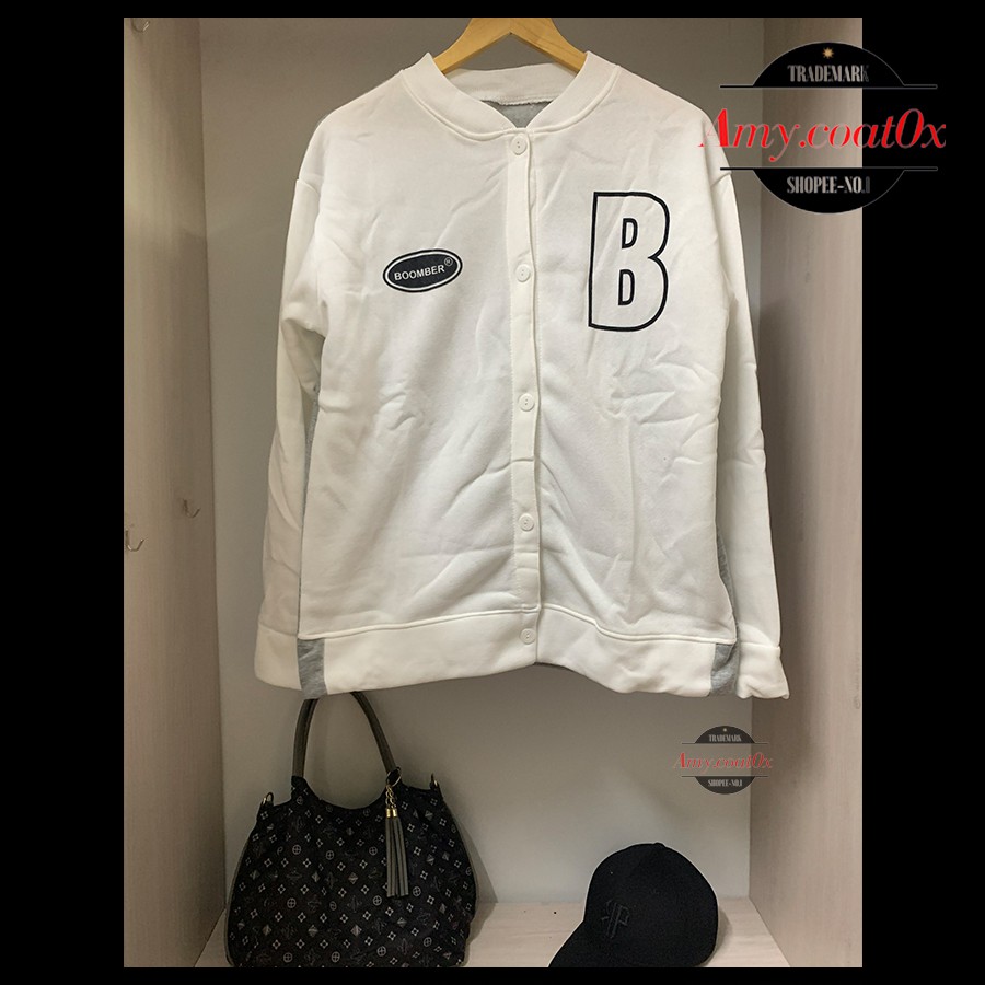 Áo khoác khoát nam nữ unisex form rộng vải nỉ dày đẹp áo khoát khoác bomber jacket cặp đôi cao cấp - Amy.Coat0x | BigBuy360 - bigbuy360.vn