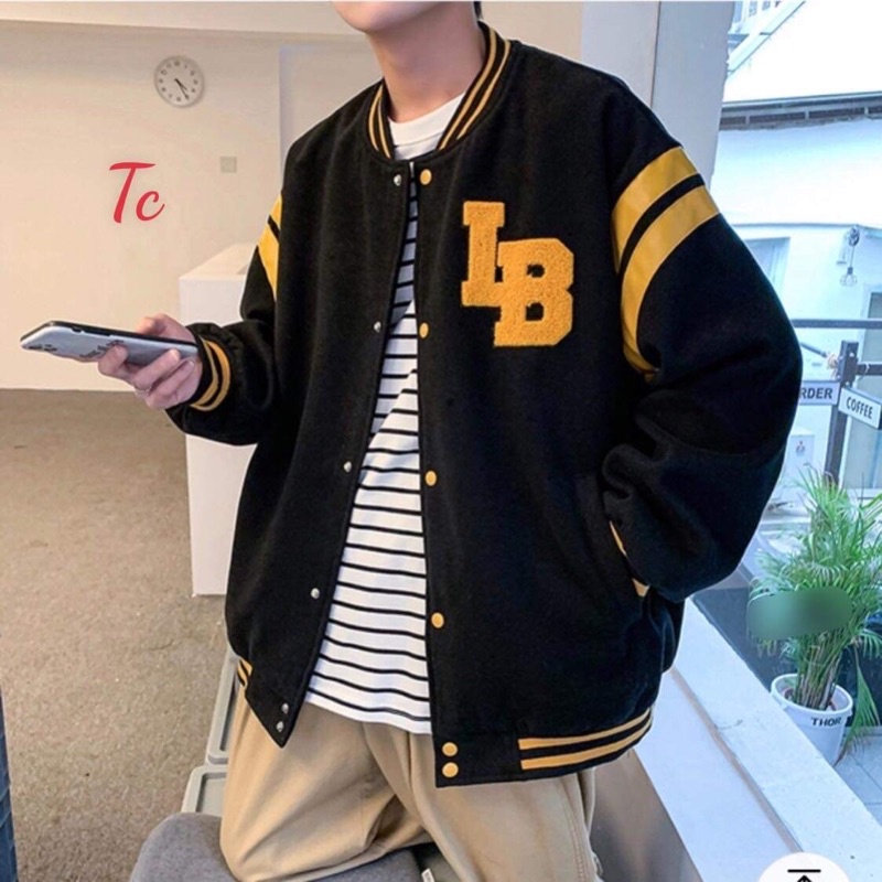 Áo bomber nỉ LBLB TC12 | BigBuy360 - bigbuy360.vn