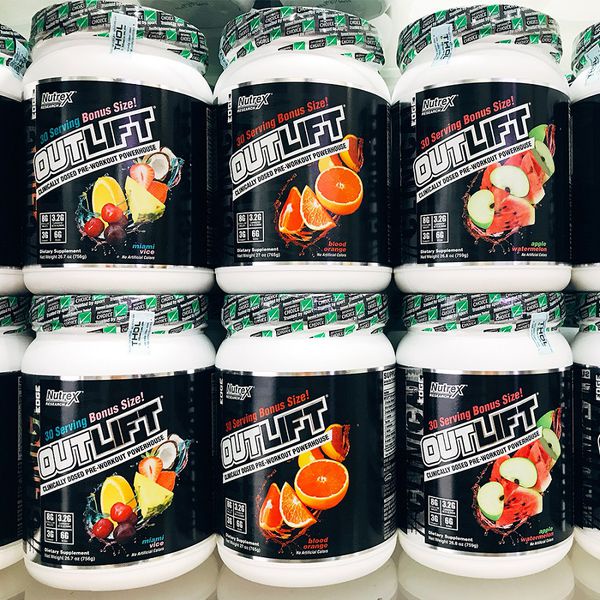 Outlift |  Nutrex Outlift Pre WorkOut - Tăng Năng Suất Tập Luyện   - Chính Hãng - The Shape Store