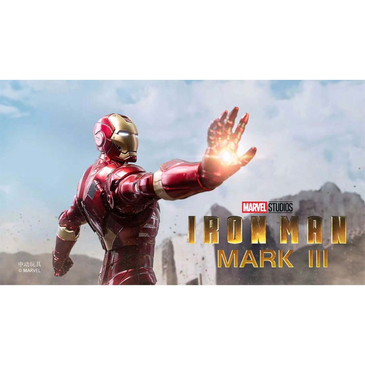 Mô hình chính hãng ZDToys Ironman Mk3 - Mark III Iron man