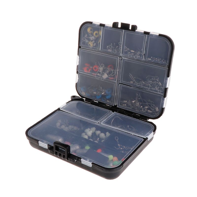 1 Bộ 177 Phụ Kiện Nối Móc Câu Cá Chất Lượng Cao