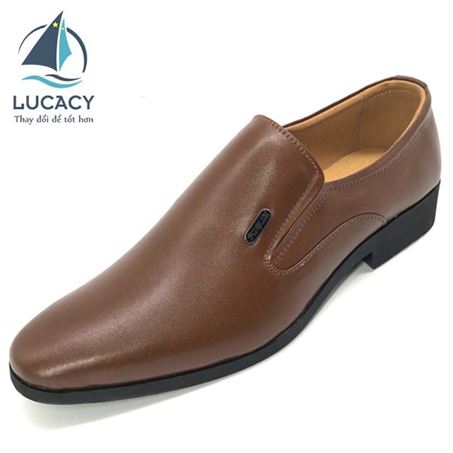 Giày tây nam công sở LUCACY da bò thật N1101MN