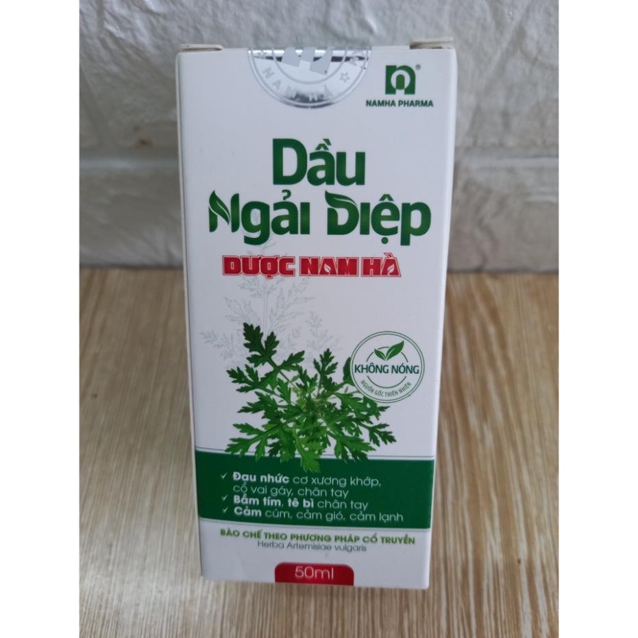 [GIÁ GỐC] Dầu Ngải Diệp Dược Nam Hà hỗ trợ làm giảm nỗi lo đau nhức dạng dầu thoa trên da hộp 50ml