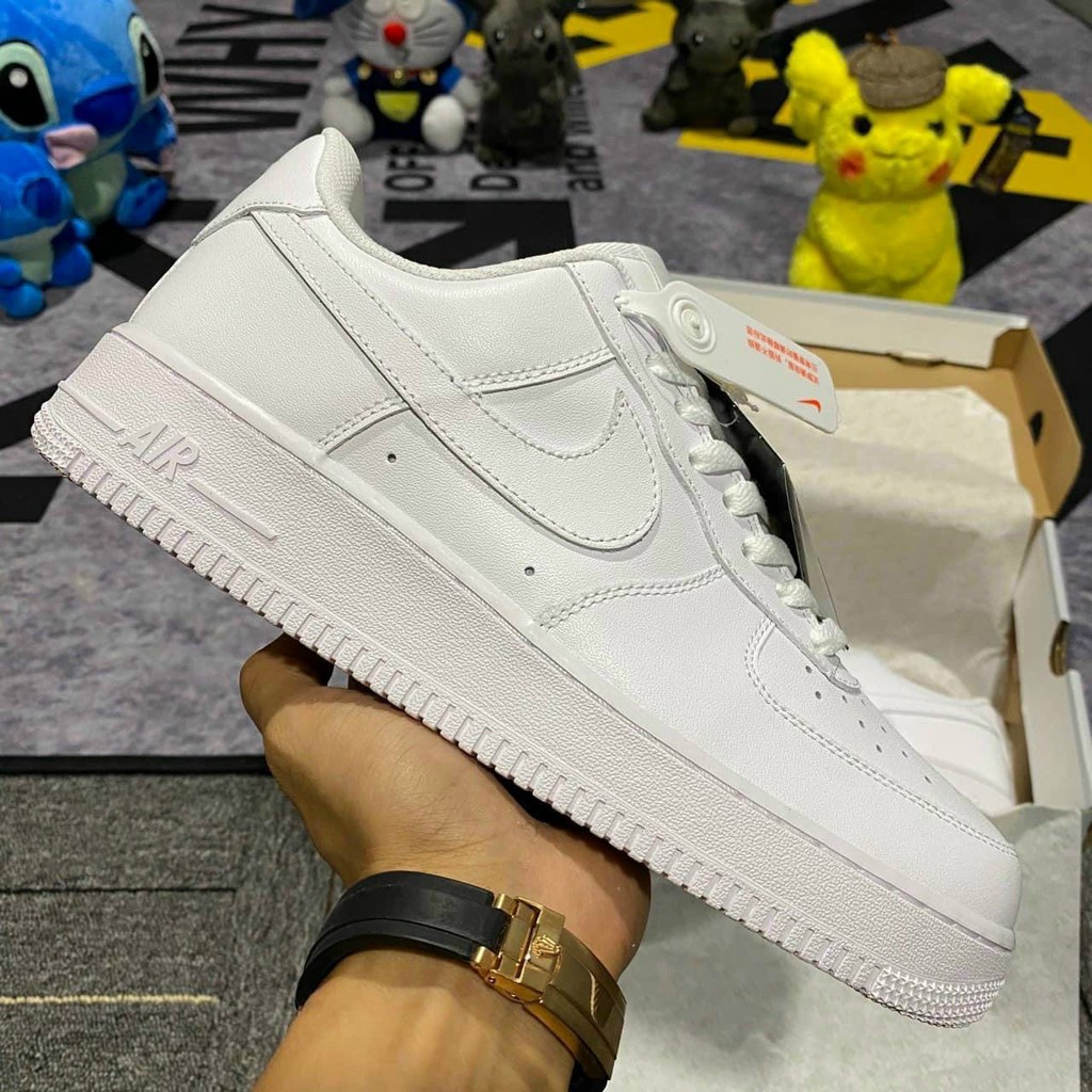 Giày Thể thao AF1 trắng full box bill, Giày Sneaker 𝐀𝐢𝐫 𝐅𝐨𝐫𝐜𝐞 𝟏 full size nam nữ siêu đẹp dễ phối đồ