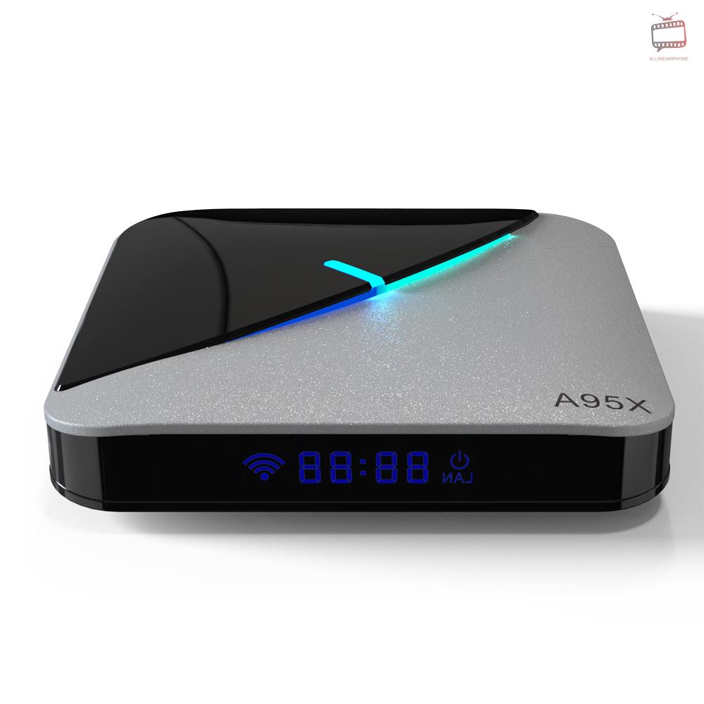 Tv Box A A95X F3 Air Smart Tv Box Android 9.0 8k Uhd 4k 75fps Media Player Amlogic S905X3 2gb / 16gb 2.4g / 5g Wifi Bt4.2 100