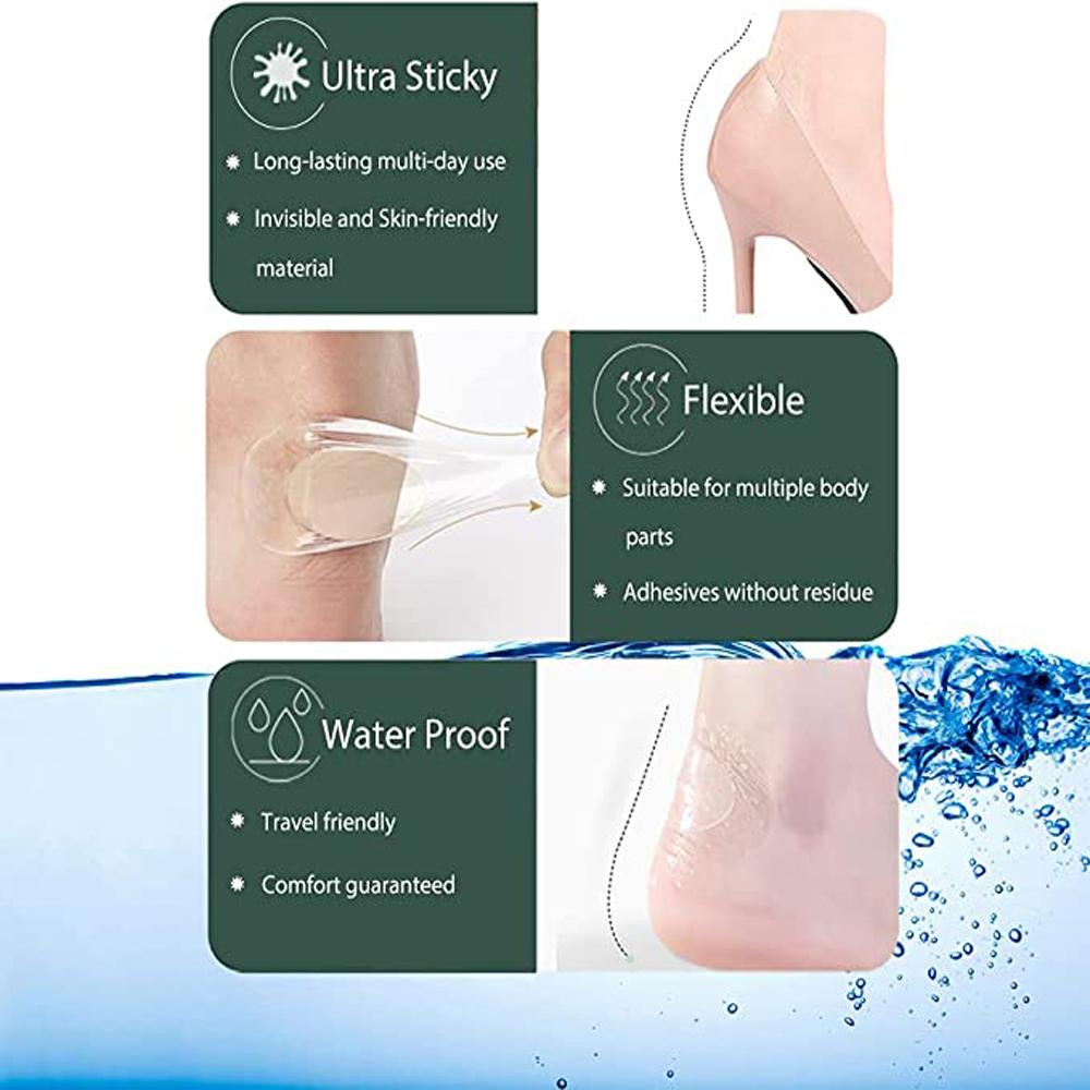 Đệm Gót Chân Chống Nước Giảm Đau An Toàn Tiện Dụng