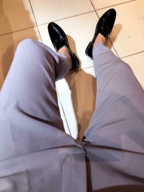 Quần âu nam hàn quốc - dày dặn, chống nhăn màu xám - QA88 | BigBuy360 - bigbuy360.vn