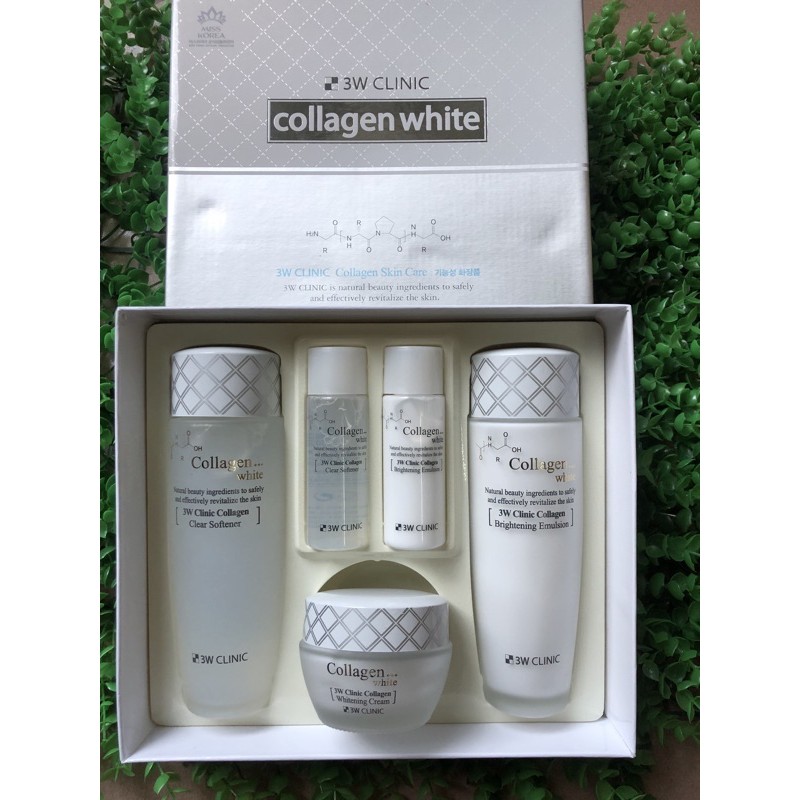 Bộ dưỡng trắng da 3W Clinic Collagen set 5items | WebRaoVat - webraovat.net.vn