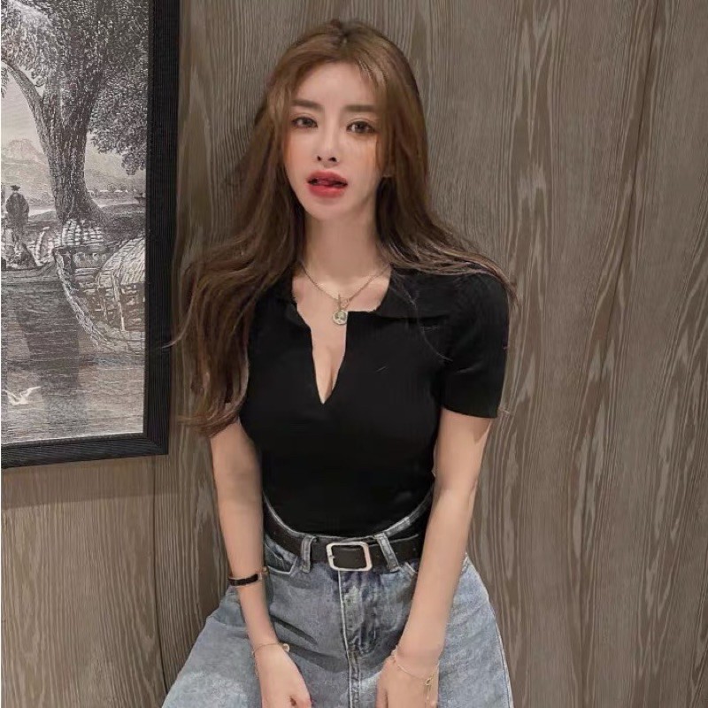 Áo croptop BIGSIZE body cổ đức siu đẹp 55-80kg | BigBuy360 - bigbuy360.vn