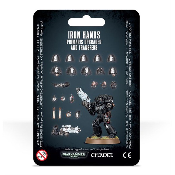 IRON HANDS PRIMARIS UPGRADES & TRANSFERS - Mô hình Warhammer 40k