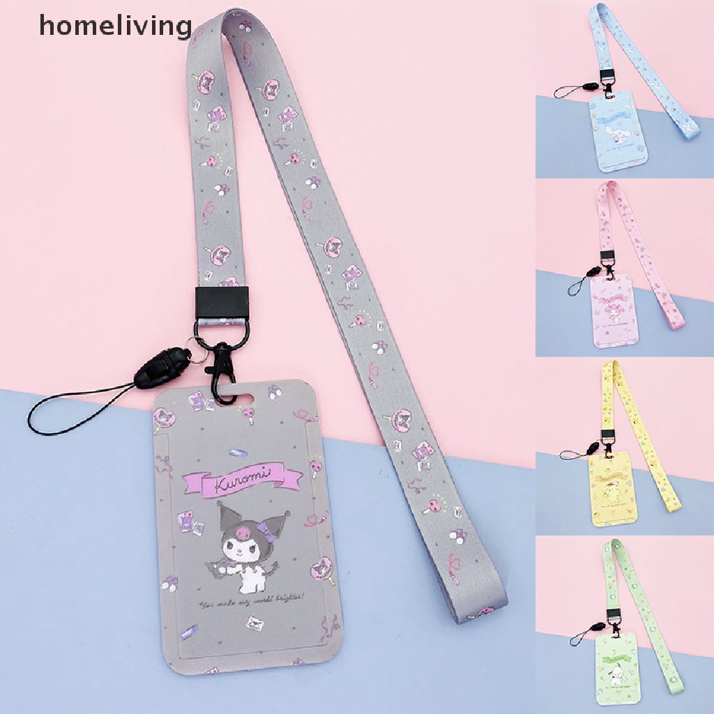 Vỏ Đựng Thẻ ID / Thẻ ID Họa Tiết Hoạt Hình Có Dây Đeo Tay Cho Học Sinh