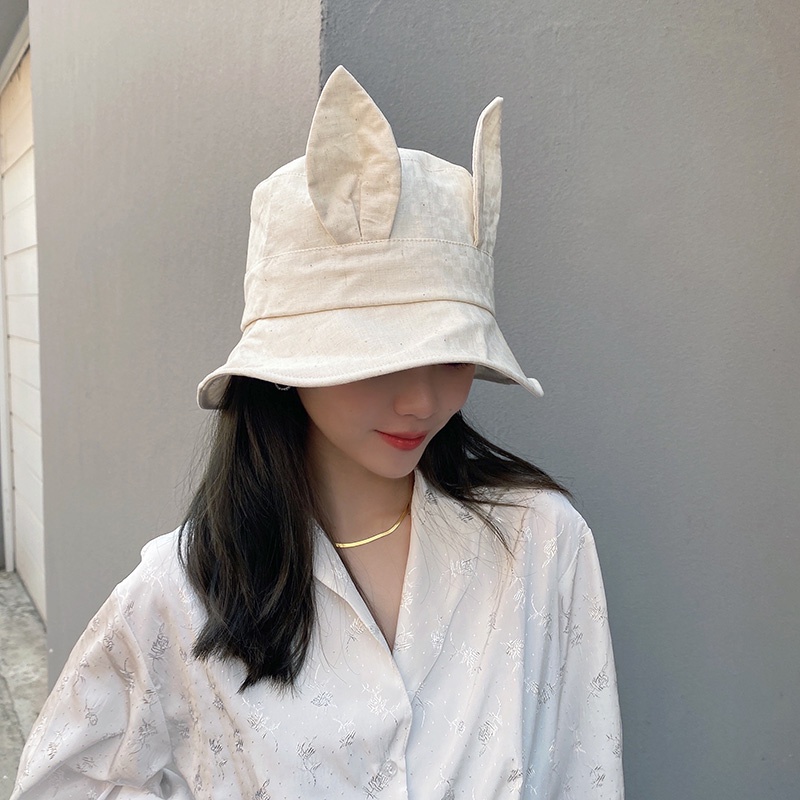 Mũ bucket MG STUDIO hình tai gấu dễ thương đáng yêu