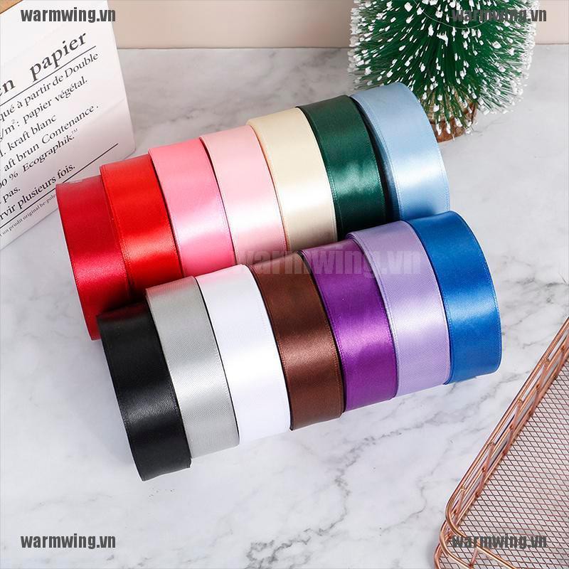 Cuộn Ruy Băng Lụa Satin 22M / 2.5CM Trang Trí Tiệc Cưới