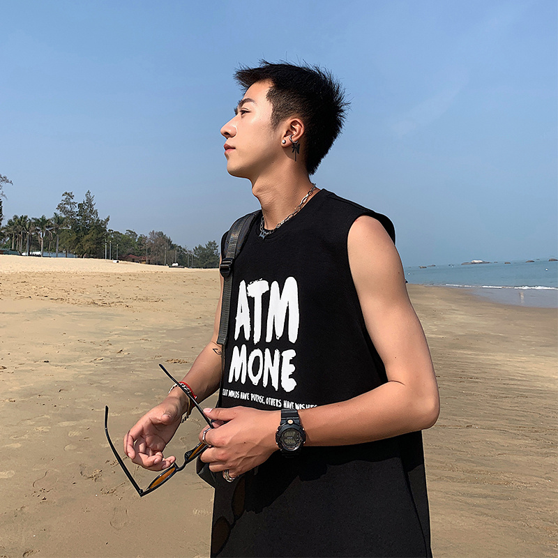 Áo thun sát nách thời trang phong cách năng động dành cho nam