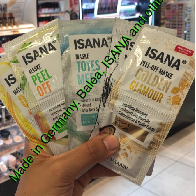 Mặt Nạ dưỡng da Isana